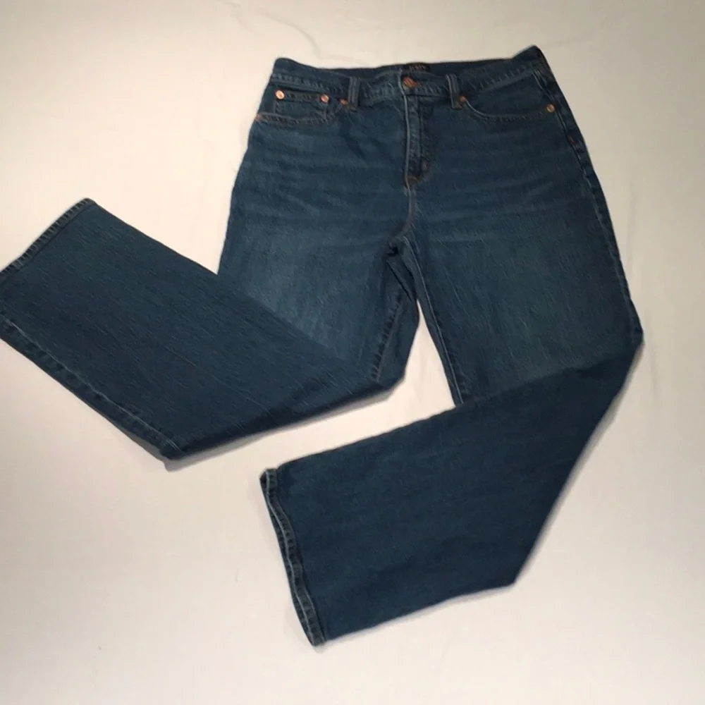 J Crew Slim Wide-Leg Jean - Picture 5 of 6